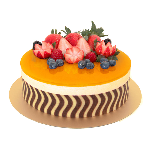 Mango Truffle Cake