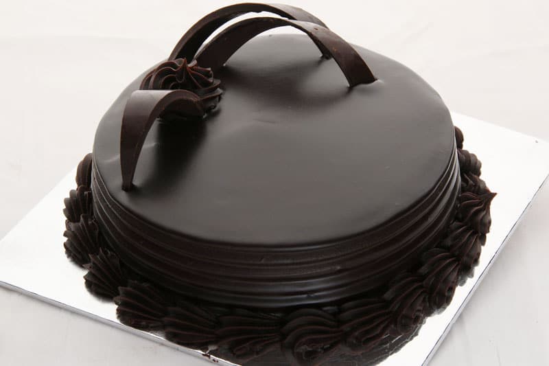 Rich Chocholate Truffle Cake WishingCart dutch-truffle-cake-eggless-ovenfresh