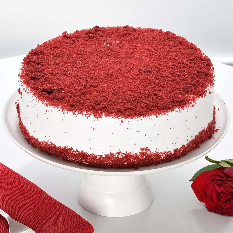 The Crusty Red Velvet Cake