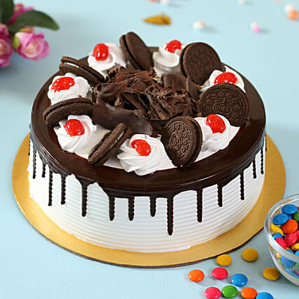 black forest oreo cake half kg 1