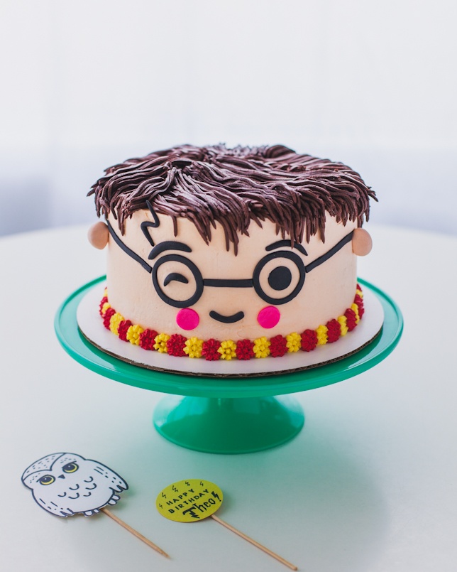 Harry Potter Fondant Cake