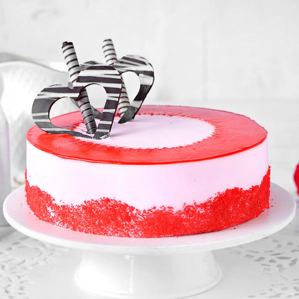 Strawberry Satellite Cake