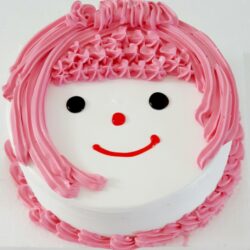 Strawberry Doll Cake