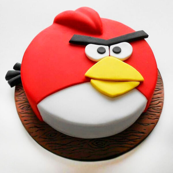 angry bird kids cake