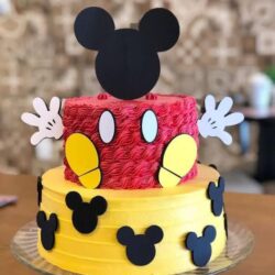 Cute Micky Mouse Cake