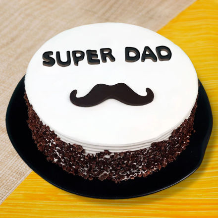 Super Dad Birthday Cake