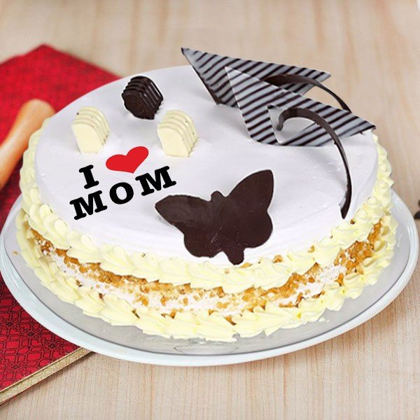 Lovely Cake For Mamma Birthday