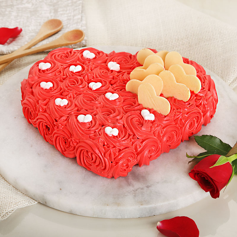 Creamy Red Velvet Cake For Wife