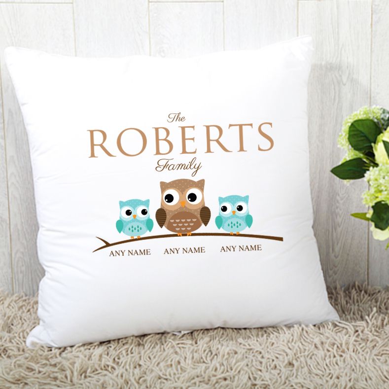Customized Printed Cushion For Family