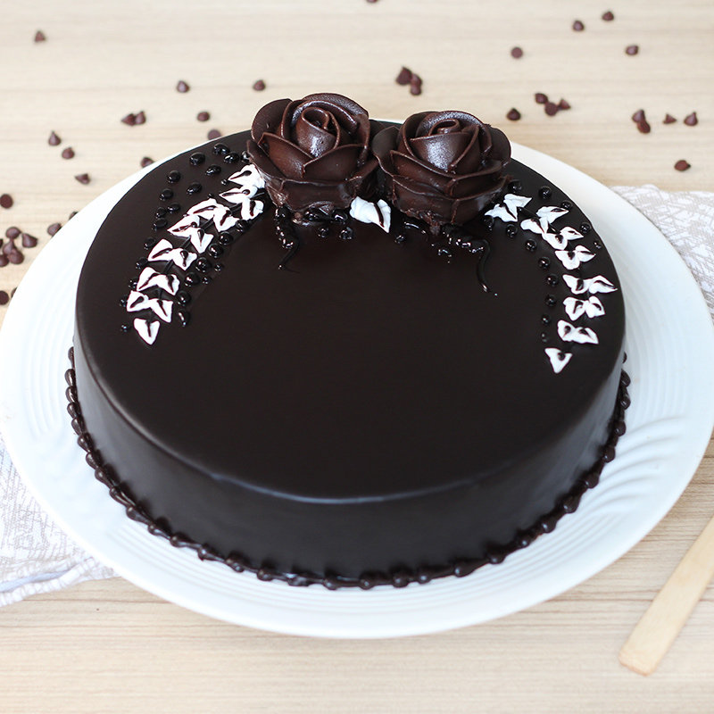 Dark Chocolate Cake for Husband Birthday