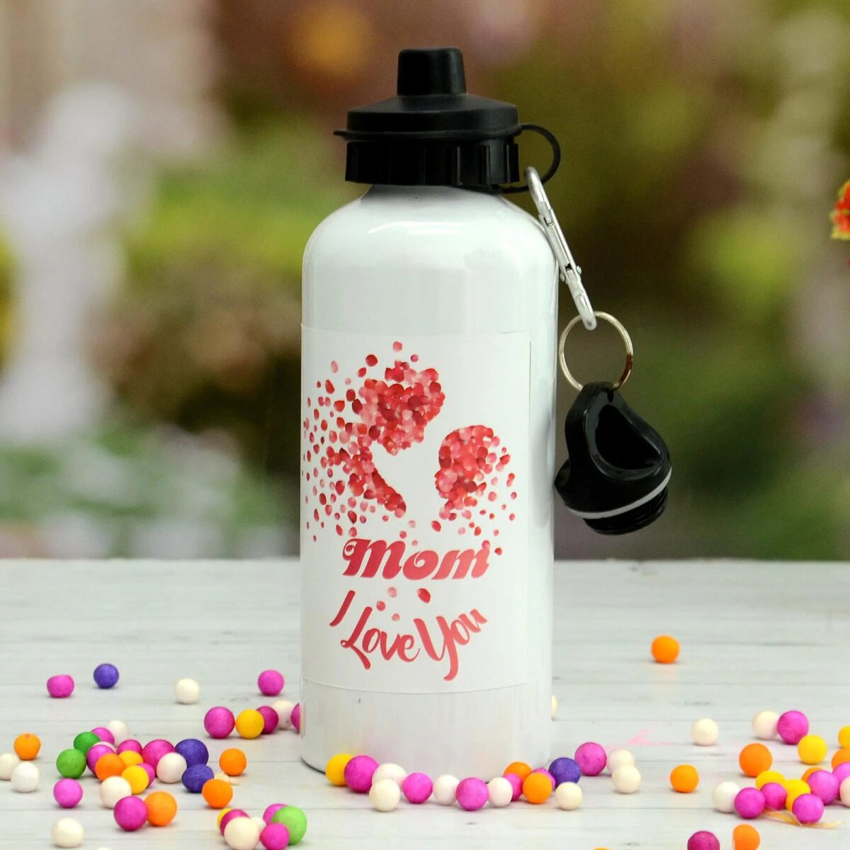 Love You Mom Customized Bottle