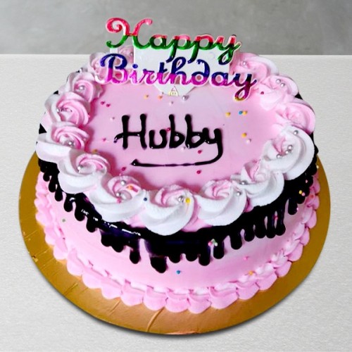 Strawberry Cake For Husband Birthday