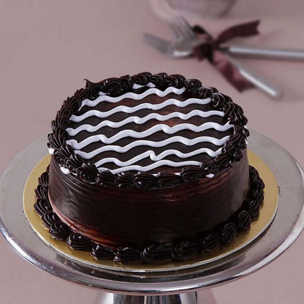 Exotic Chocolate White Cream Cake