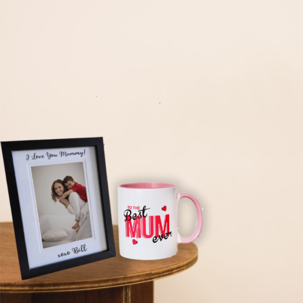 Mug And Designer Frame Combo For Mum