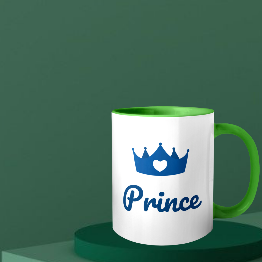 Personalized Green Color Mug