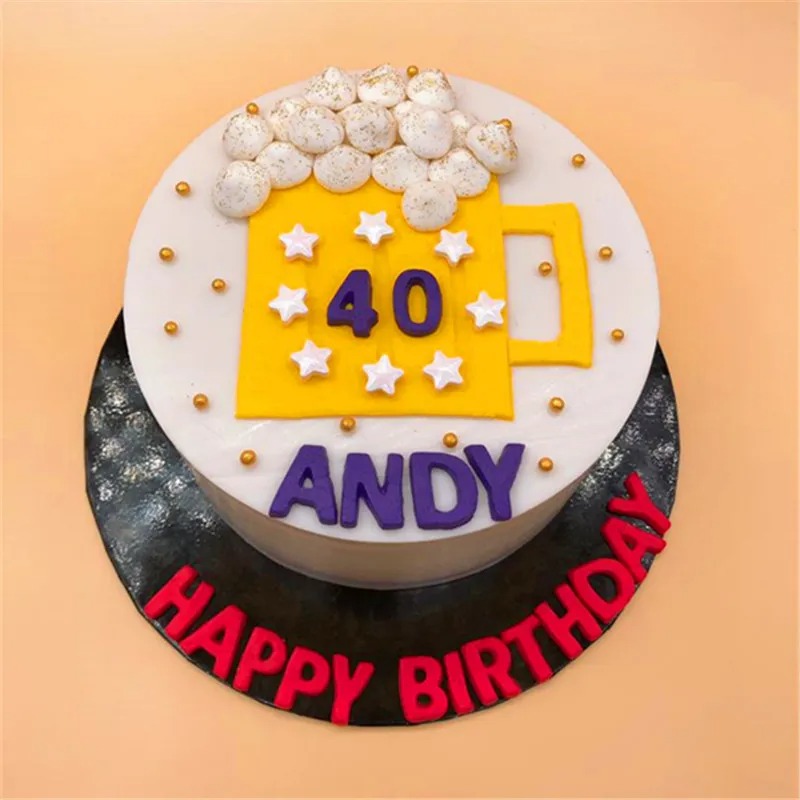 Happy 40th Birthday Cake