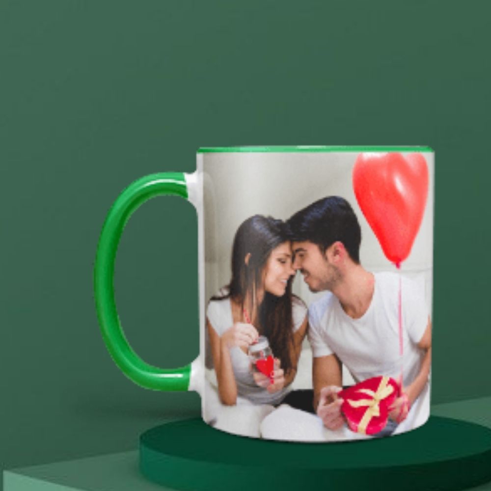 Lovely Couple Photo Mug