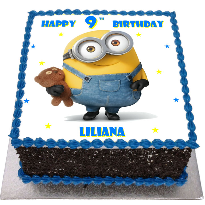 Minion Chocolate Cake