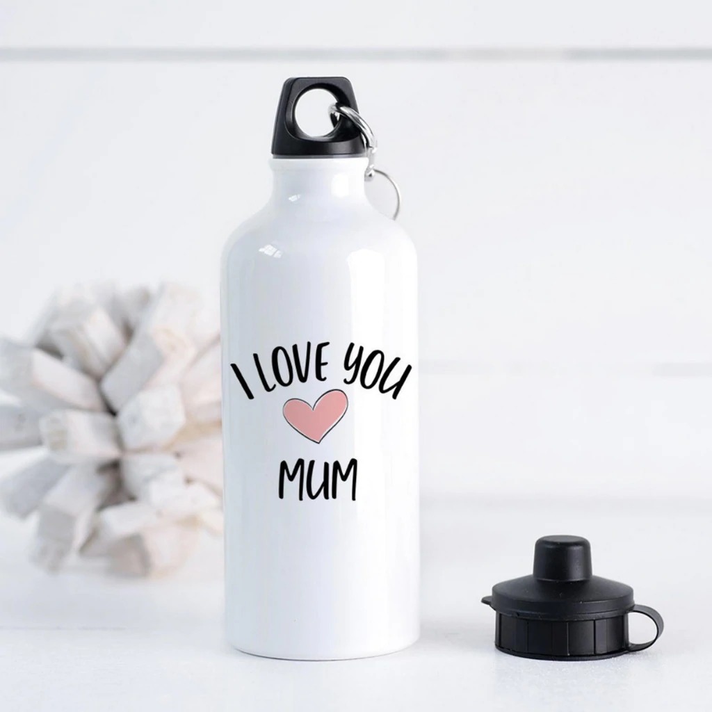 Love You Mum Personalized Bottle