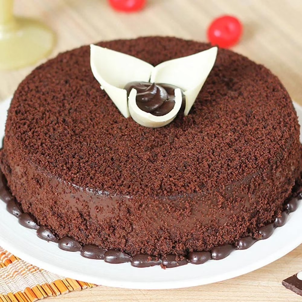 Milky Chocolate Birthday Cake