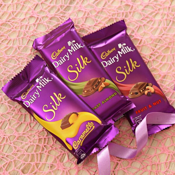Cadbury Silk Chocolate Set of three