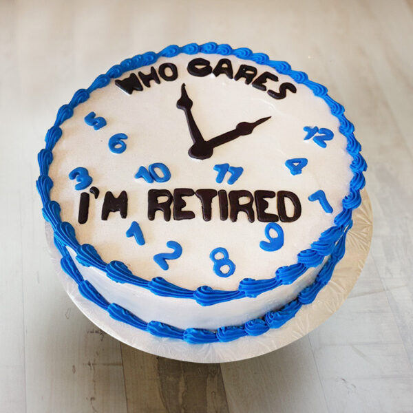 Retirement cake for Dad