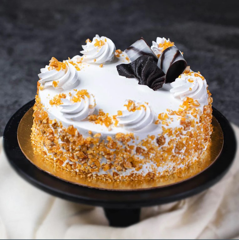 creamy butterscotch cake