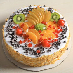 Butterscotch Fresh Fruit Cake