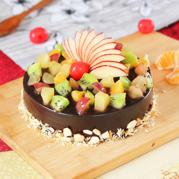 Choco Lover Mix Fruit Cake