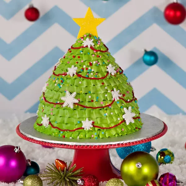 christmas tree cake