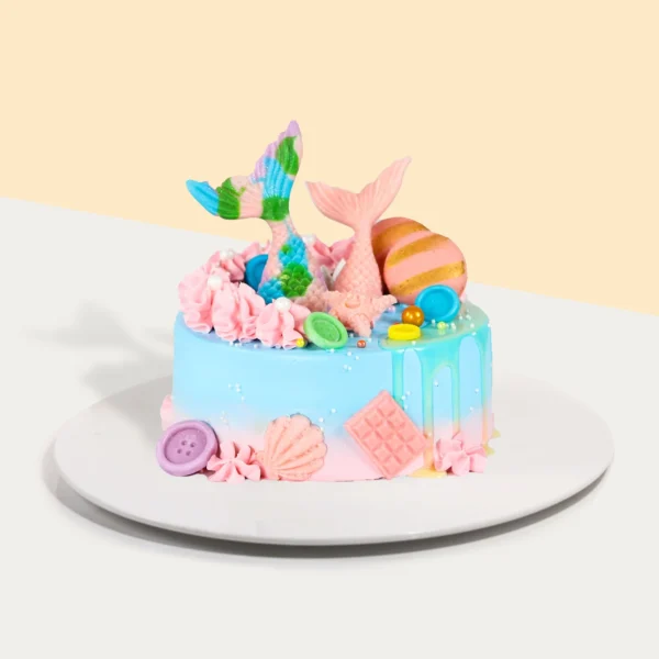 Mermaid Dive Cake