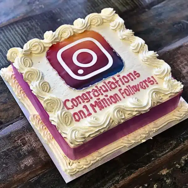 followers milestone cake