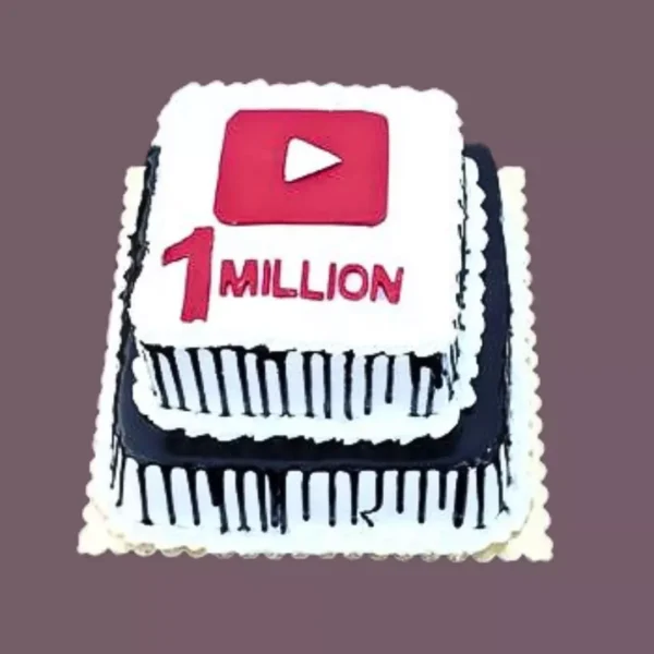 subscriber milestone cakesubcriber