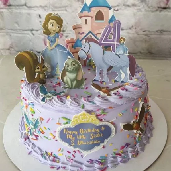 Cindrella Theme Cake